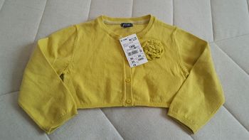 Bolero vert anis 18 mois