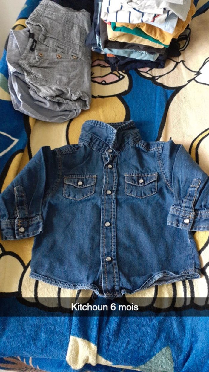 Chemise kitchoun 6 mois