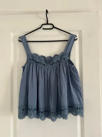 Top bleu