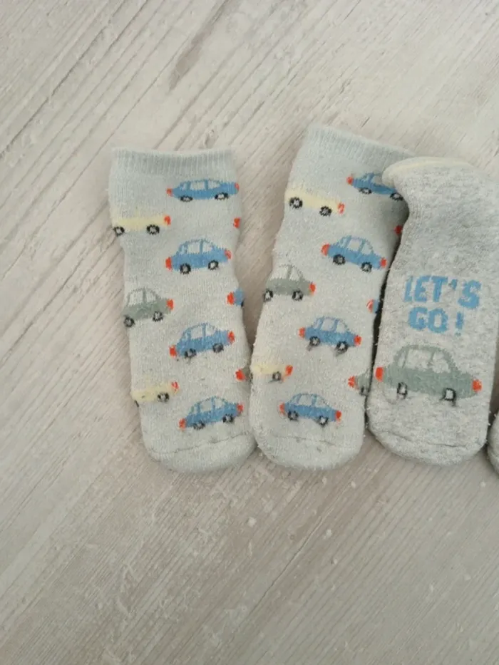 Chaussettes anti dérapante Kiabi 17/18 - photo numéro 2