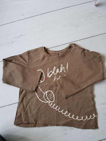 Tshirt manche longue 12 mois