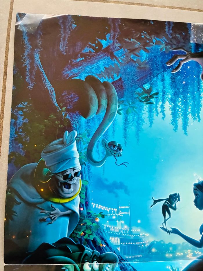 Poster affiche Disney la princesse et la grenouille - photo numéro 2