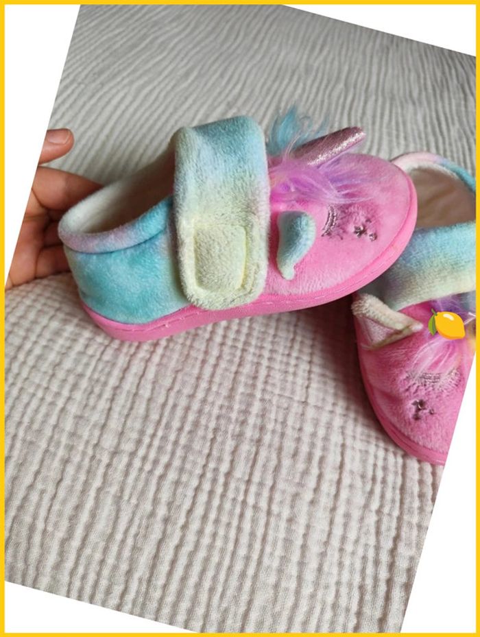Chaussons fille licorne 🦄/T24 - photo numéro 2