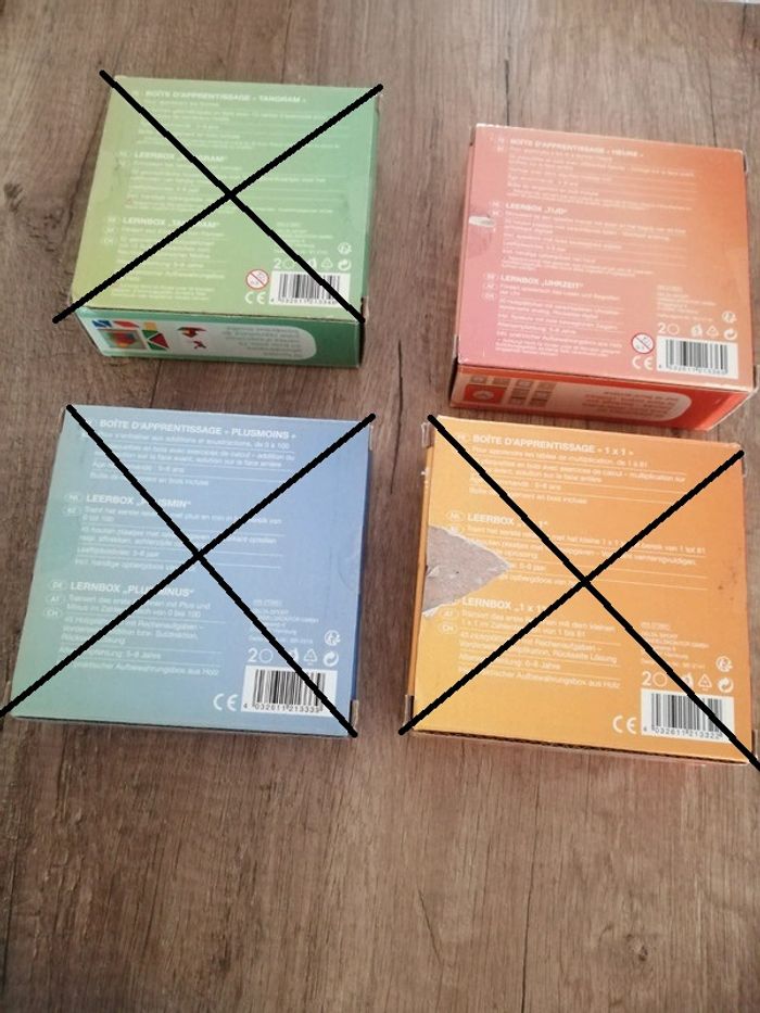 Boîte de jeu en bois - photo numéro 2