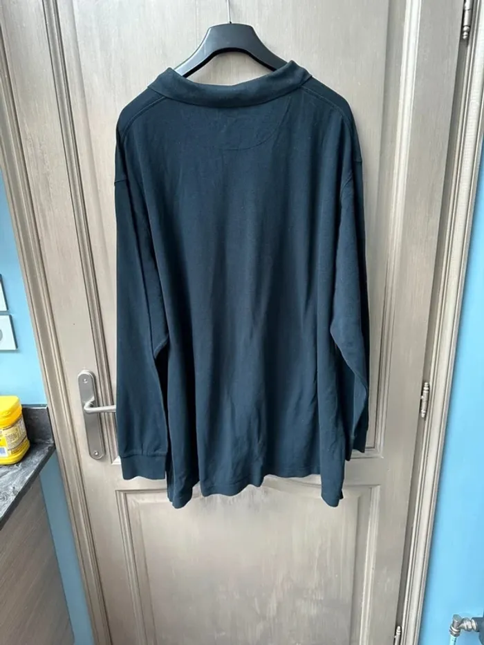 Polo manche longue taillissime 7XL noir - photo numéro 18