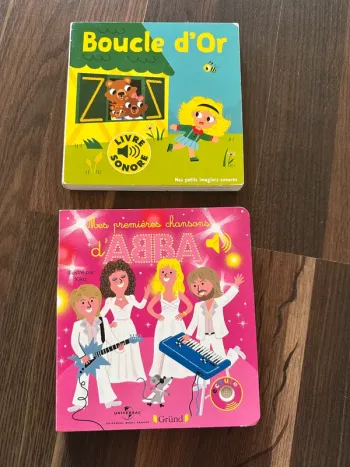 Lot de livres sonores