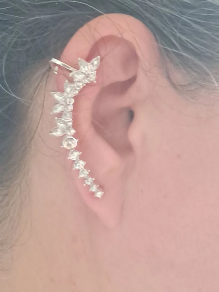 Boucles d oreilles grimpantes fantaisie - photo numéro 4