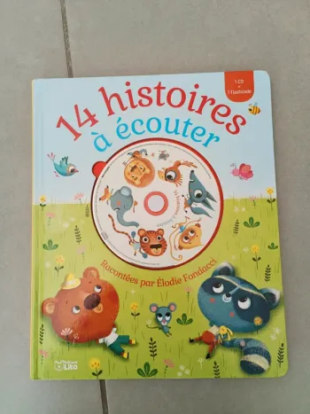 Livre 14 histoires à écouter