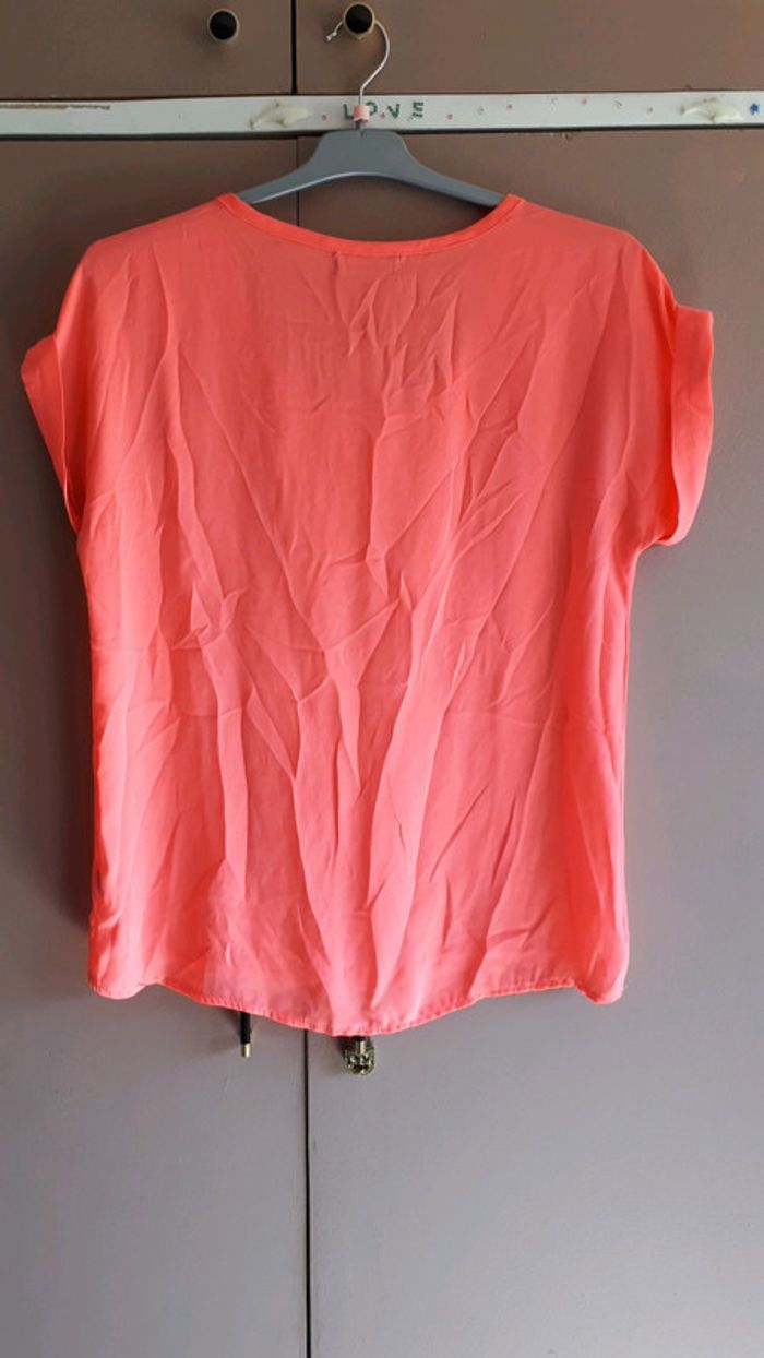 T-shirt rose flashy - photo numéro 3