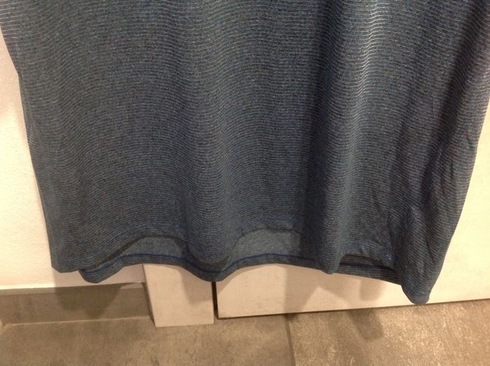 Tee-shirt bleu Adidas Freelift taille XL homme - photo numéro 5