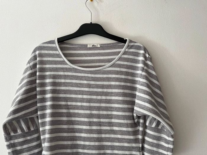 🤍 Magnifique pull à rayures Mim Taille M 🤍 - photo numéro 2