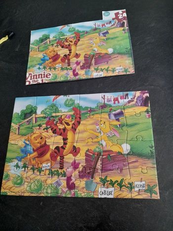 Puzzle winnie l'ourson 24p