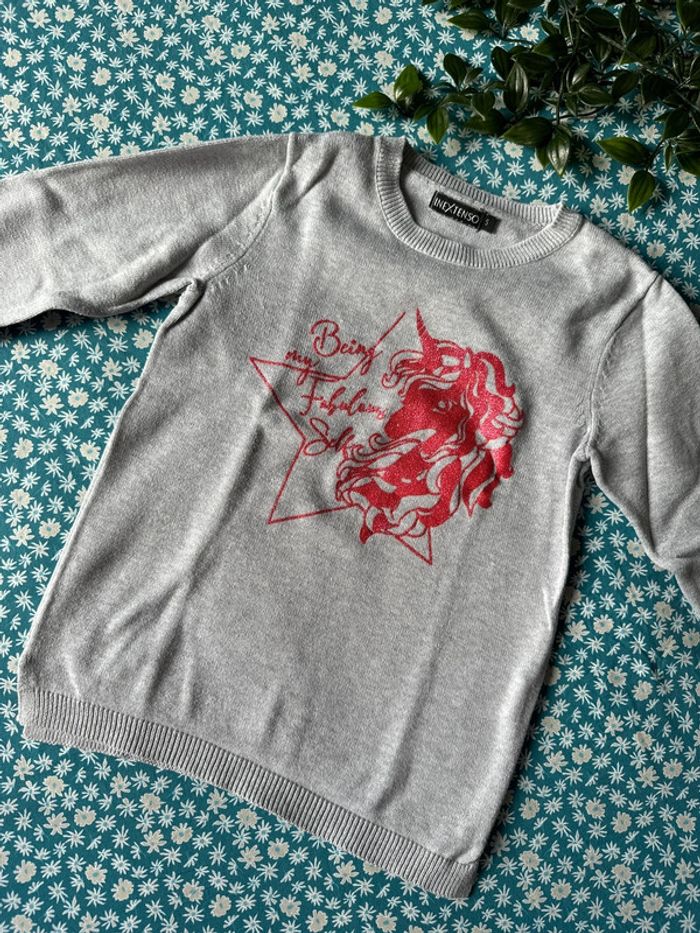 Pull fin licorne - photo numéro 4