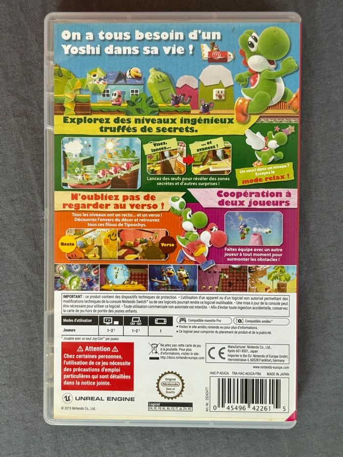Yoshi  switch - photo numéro 3