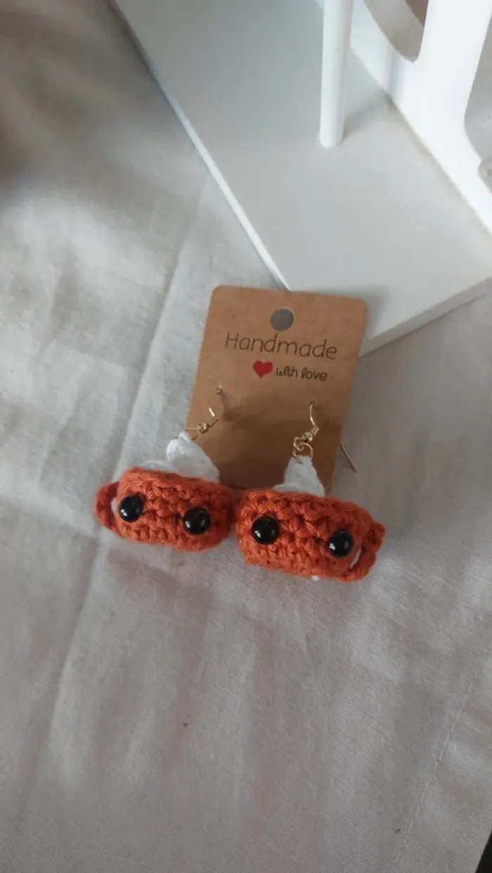 boucles d'oreilles pumpkin spice latte - photo numéro 2