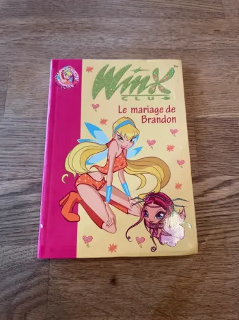 Livre La bibliothèque Rose Winx Club Numéro 8 Le mariage de Brandon