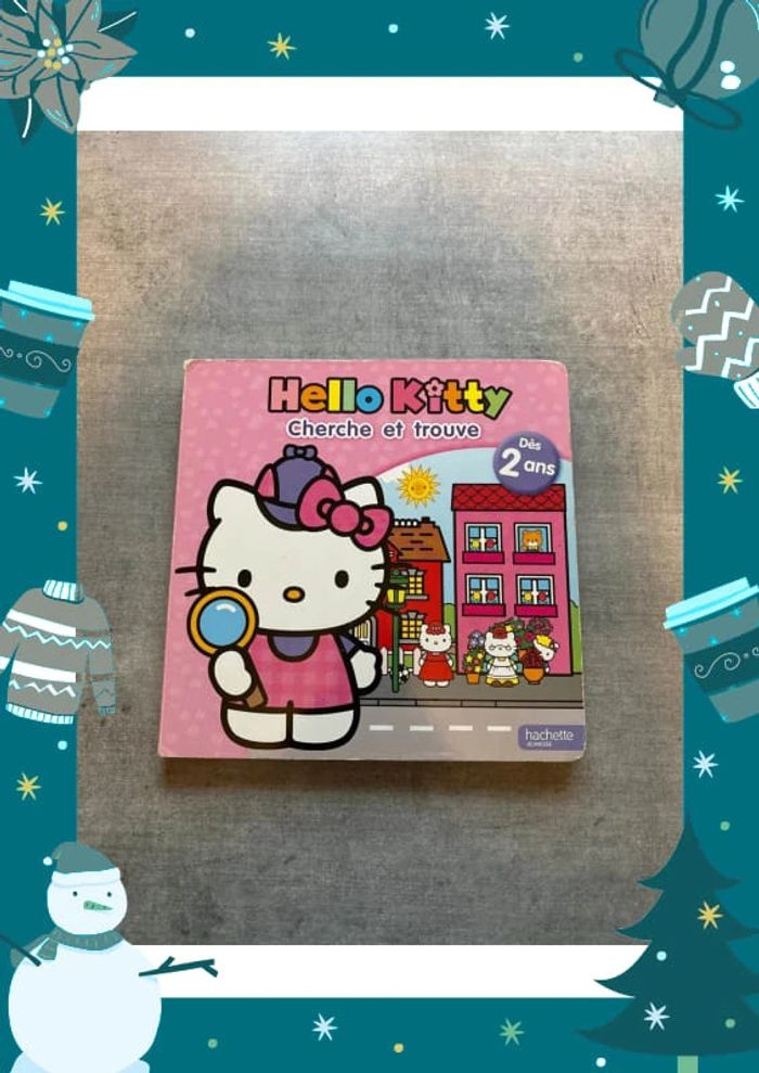 Livre Hello Kitty cherche et trouve