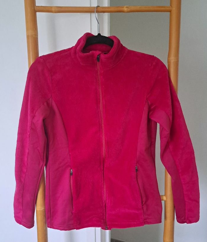 Veste polaire rose très douce