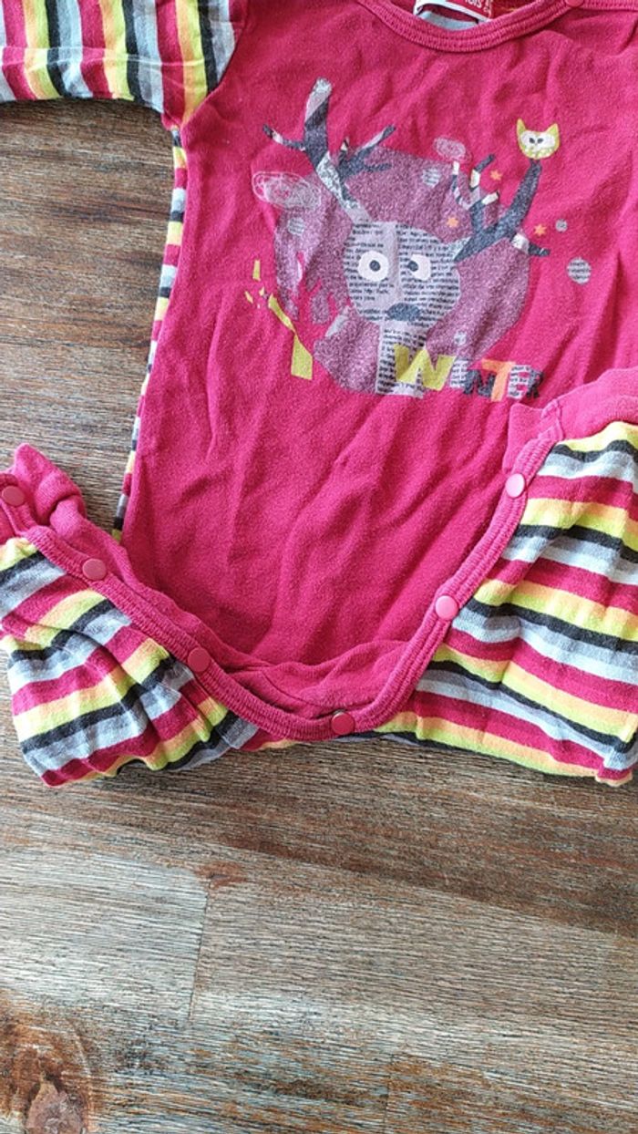 Grenouillère sans pied/DPAM/6 mois - photo numéro 4