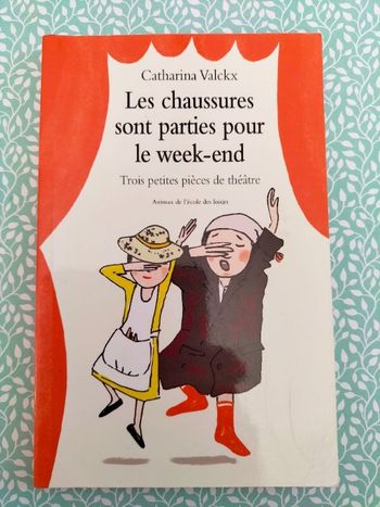 Livre enfant L'école des loisirs Les chaussures sont parties pour le week-end