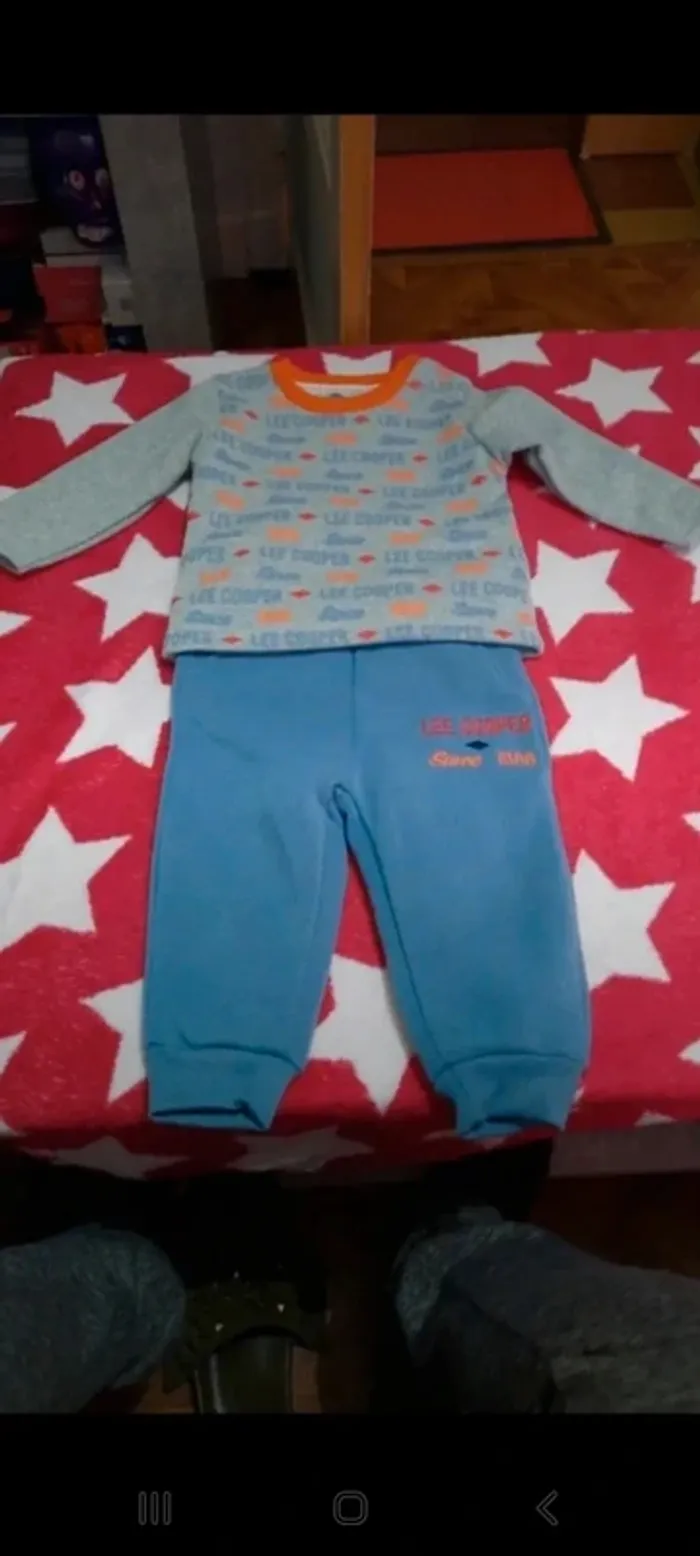 Ensemble jogging garçon lee cooper neuf