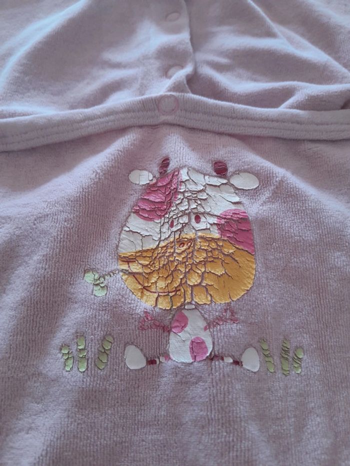 Pyjama velours fille 2a - photo numéro 3