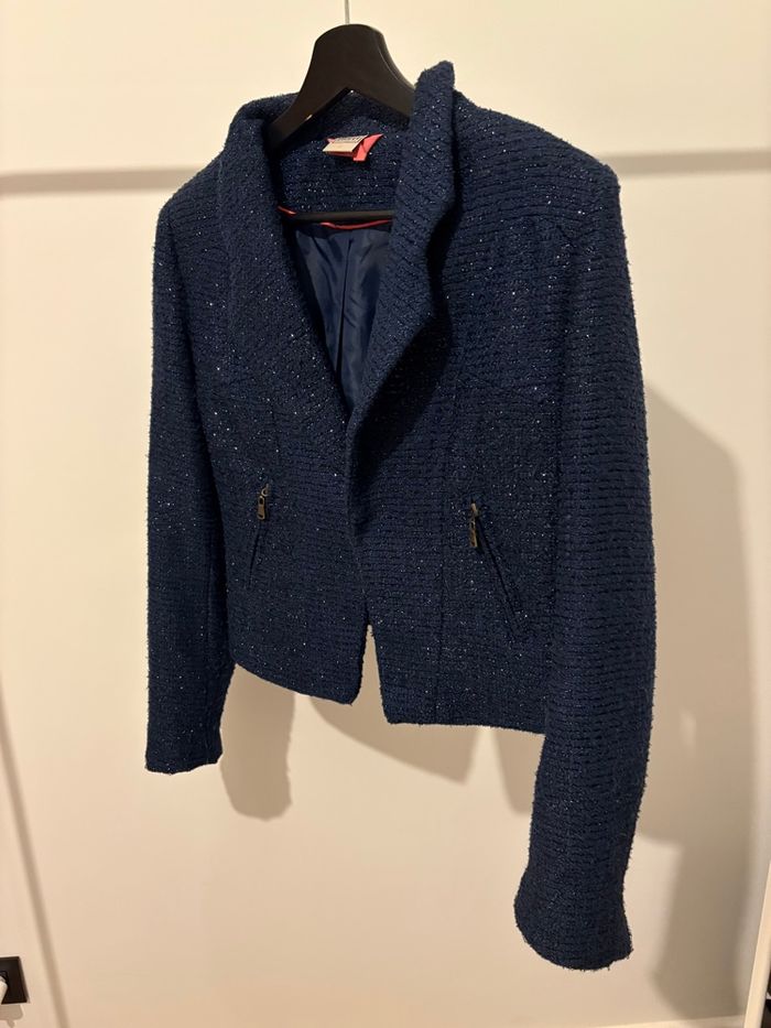 Veste bleu marine Object