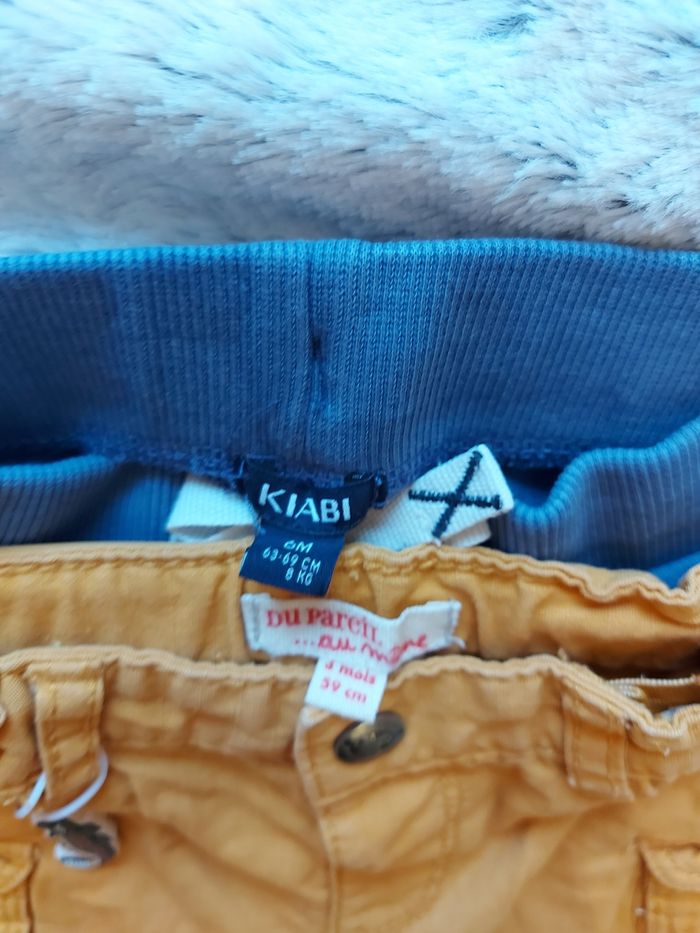 Ensemble t-shirt manches courtes et short 6 mois - photo numéro 8