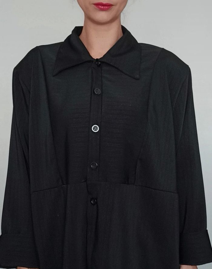 Blazer long chic noir qualité taille 42/44 - photo numéro 5