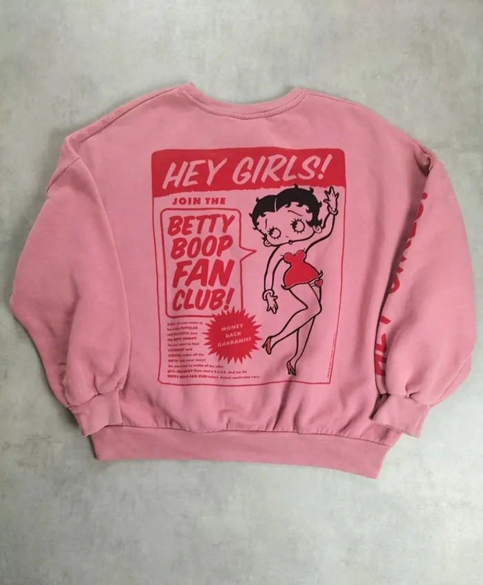 Sweat Betty Boop Pull&Bear – Taille S - photo numéro 5