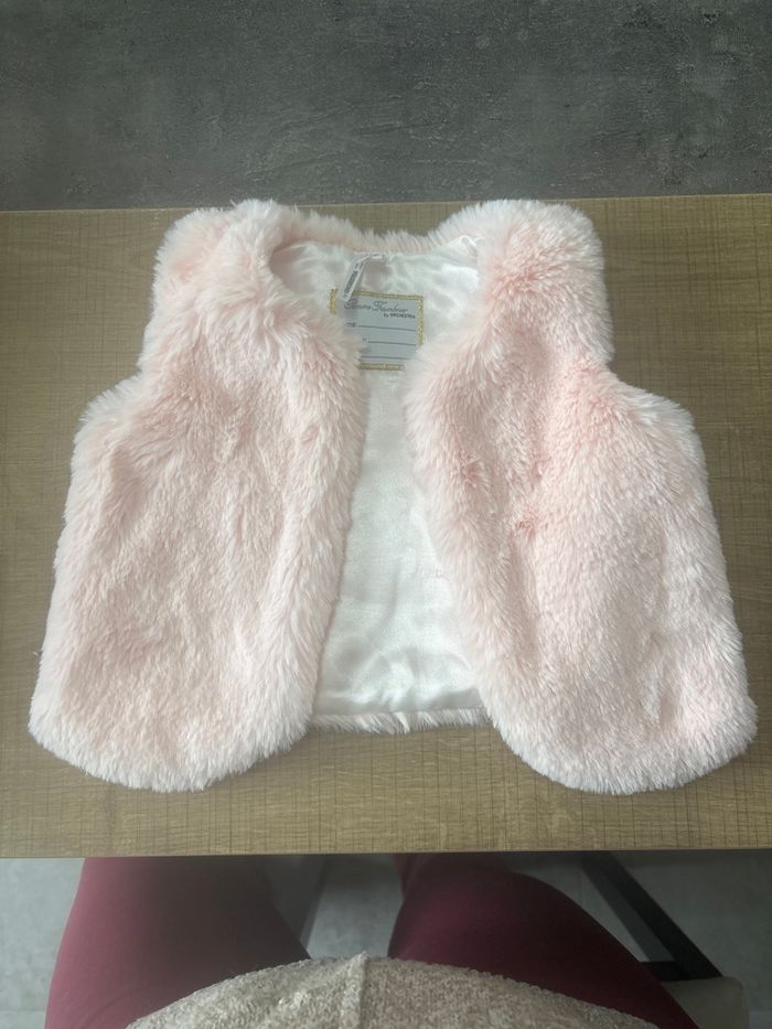 Boléro Gilet fourrure