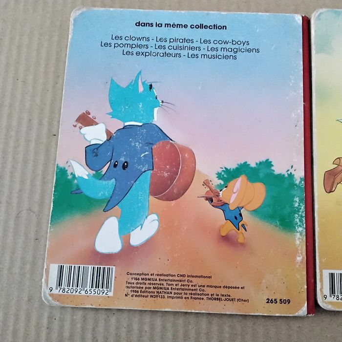 Lot 2 livres Tom et Jerry Nathan - photo numéro 7