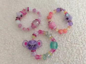 Lot 3 bracelets animal magique Twisty Petz