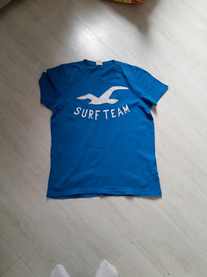 Tee shirt hollister surf team M