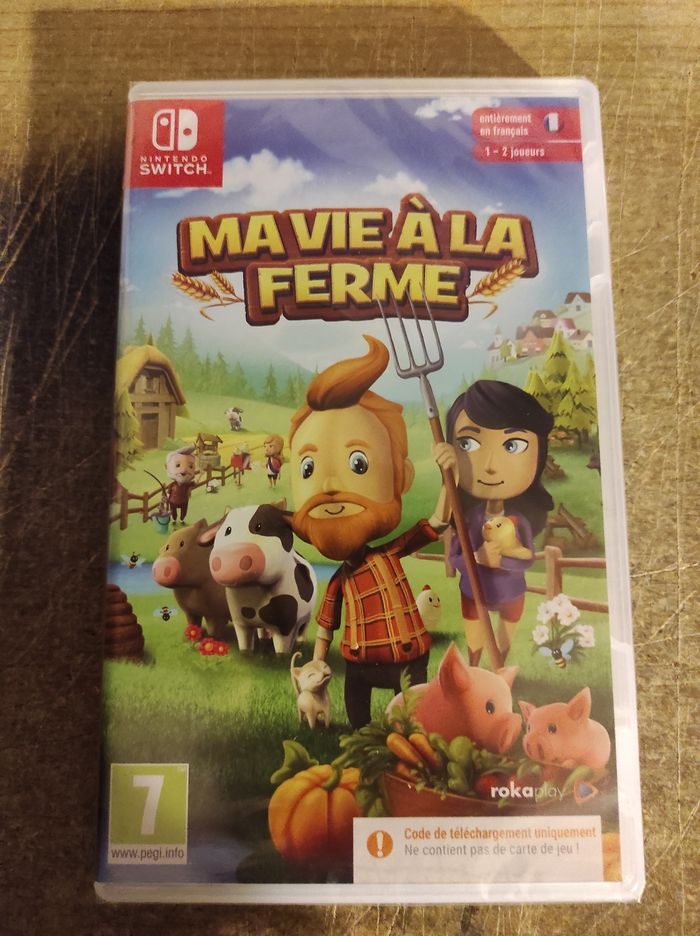 Ma Vie À La Ferme Nintendo Switch