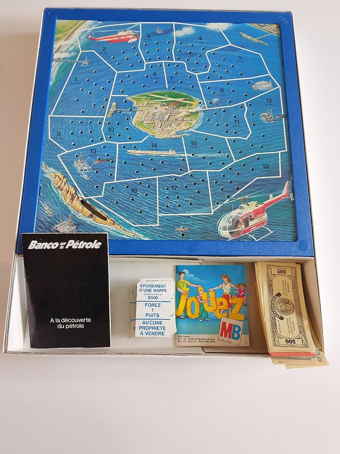 Banco sur le pétrole mb jeux complet 1975 - photo numéro 3