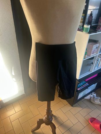 Short cycliste noir  femme