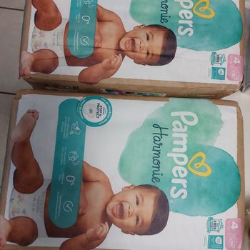 Couche pampers harmonie t4