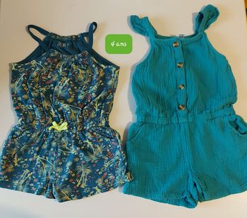 2 combi short  4 ans