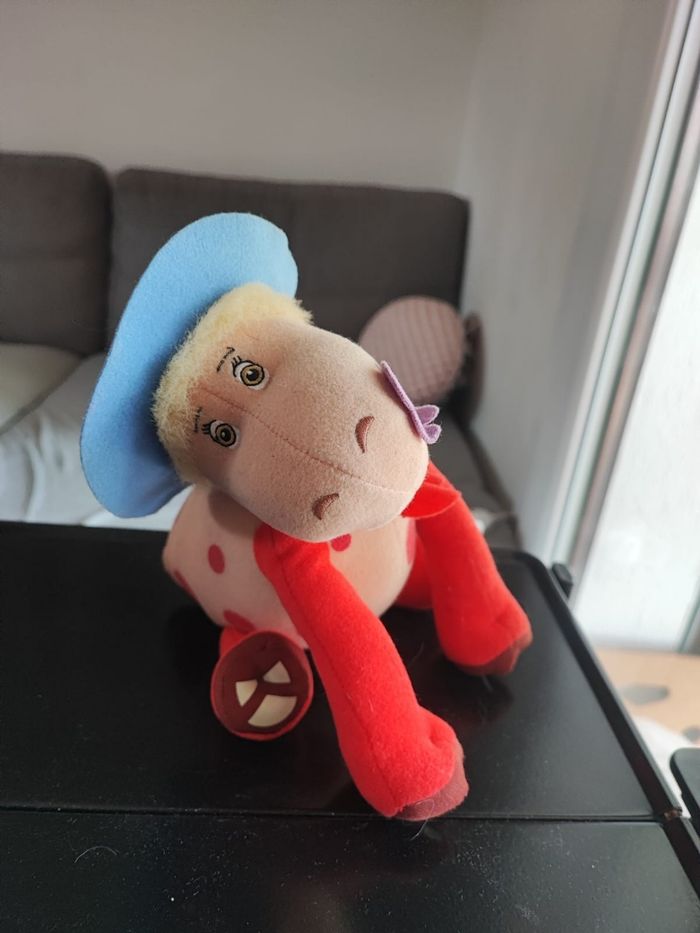 Peluche doudou vache azalée le manège enchanté - photo numéro 2