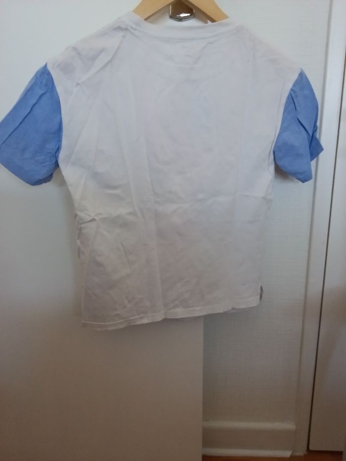 Tee-shirt Kiabi blanc et multicolore - photo numéro 4