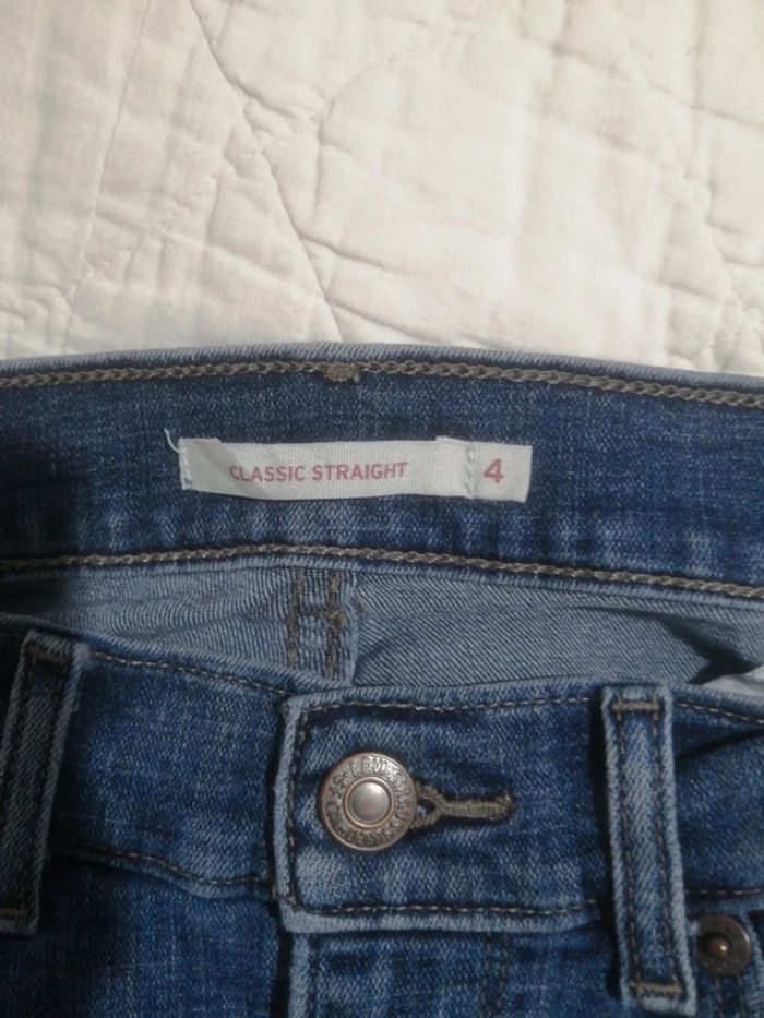Jean femme droit Levi's taille 34 - photo numéro 5