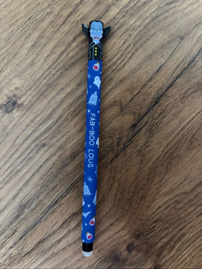 Stylo effaçable Halloween Dracula sans marque