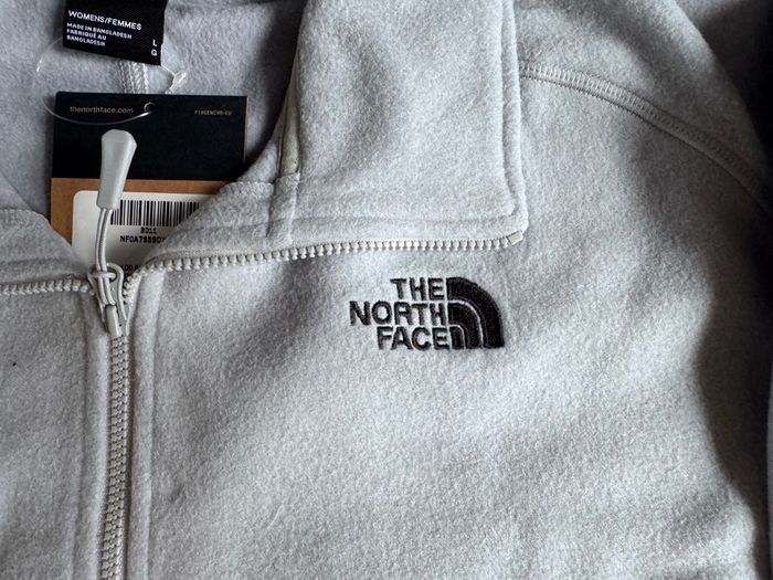 Sweat Polaire The North Face Ice Grey L état neuf - photo numéro 4