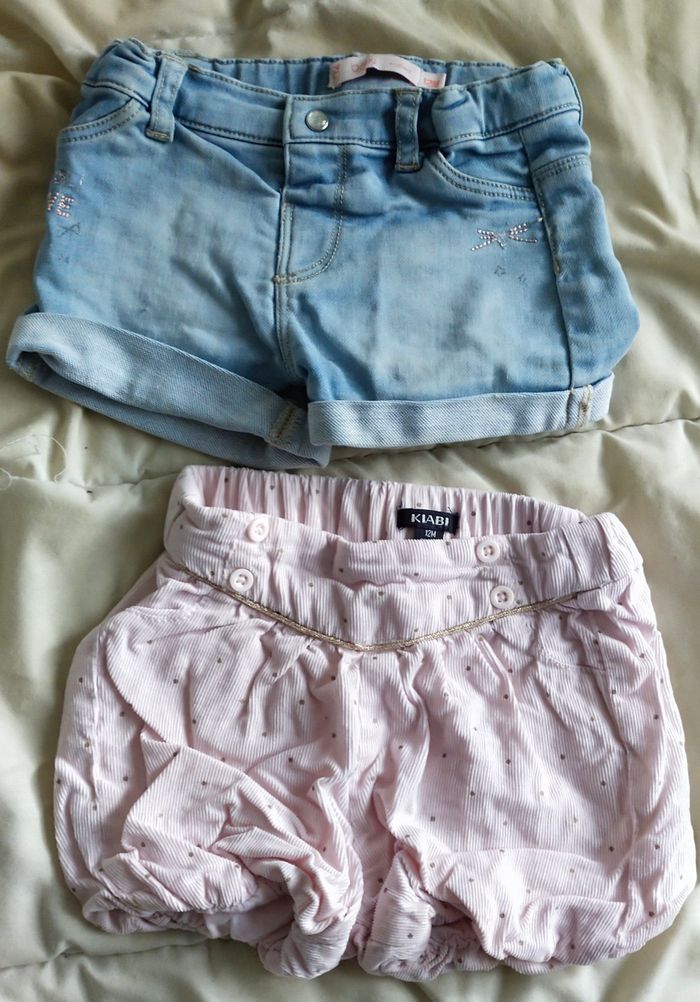 Lot short 12 mois