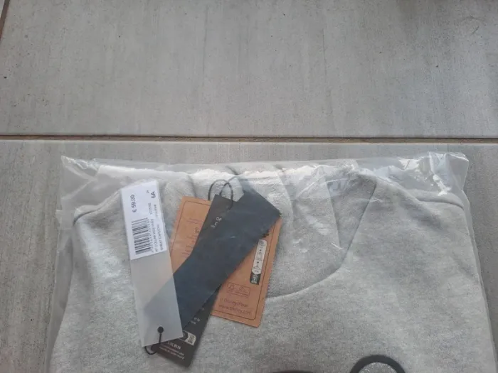 Sweat gris coton bio visuel Joie Vice-Versa - photo numéro 2