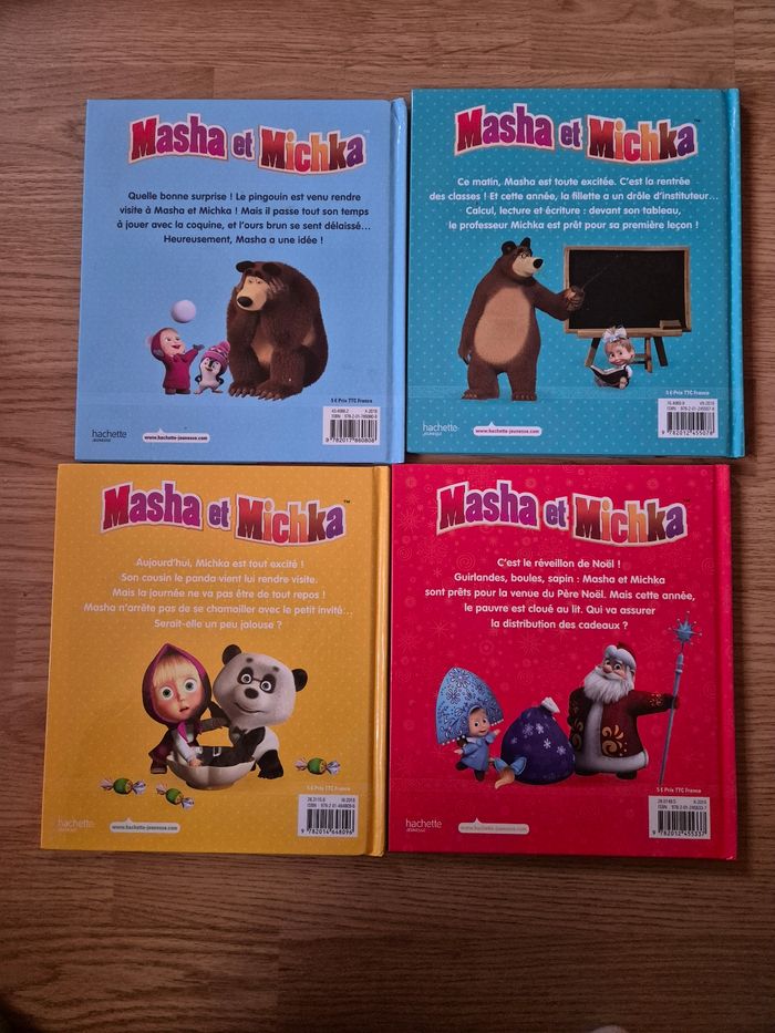 Lot de livres Masha et Michka en tres bon état - photo numéro 2