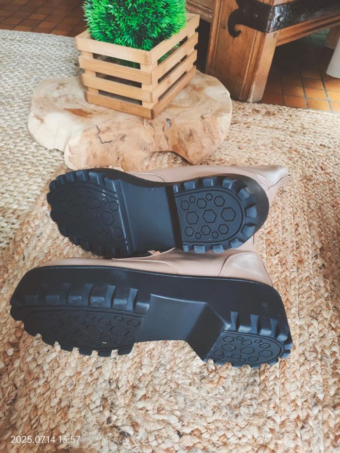 Bottes à lacets electra justfab - photo numéro 5