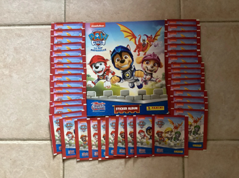 Panini - Pat Patrouille Mission Chevaliers - Album + 40 Pochettes Neuves
