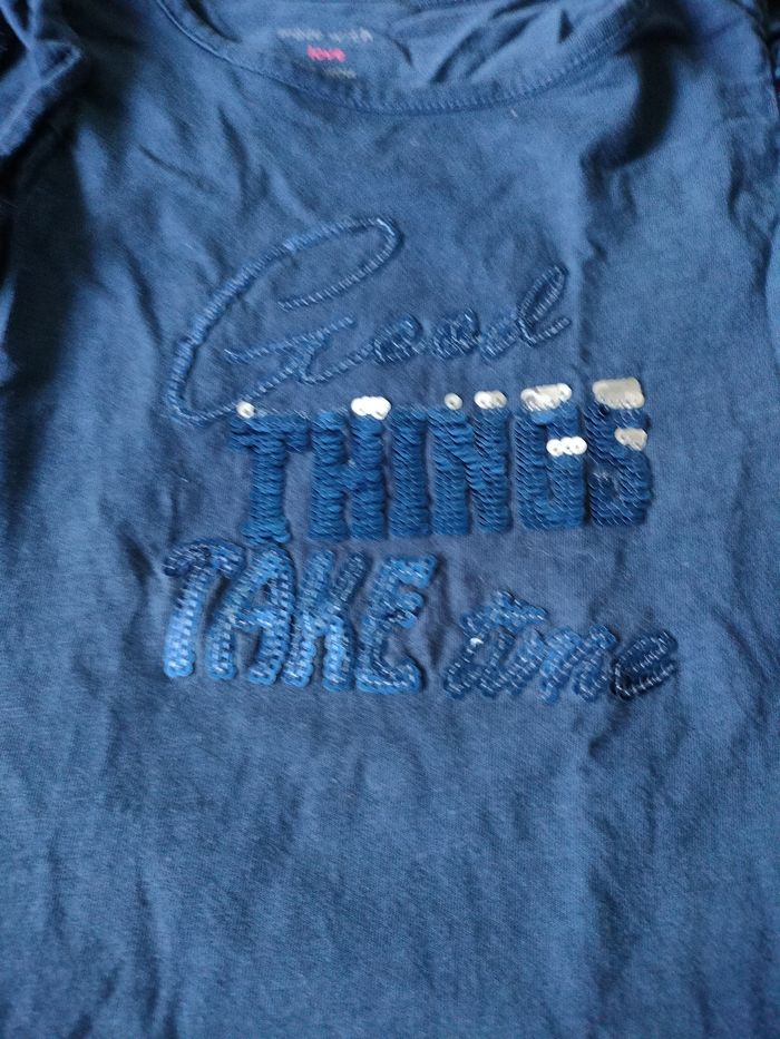 T-shirt fille 8 ans - photo numéro 2